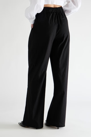 Pantalon carotte taille haute - Noir