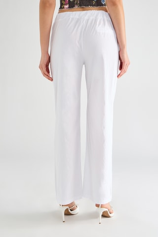Pantalon carotte - Blanc