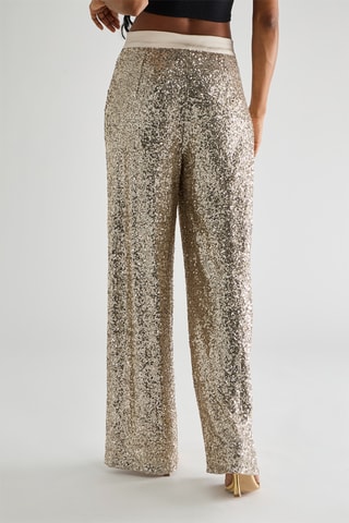 Pantalon palazzo - Beige