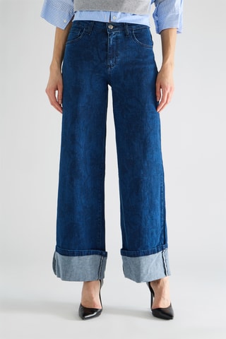 Jean wide legs - Bleu