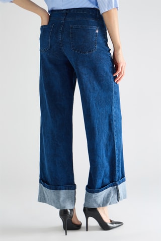 Jean wide legs - Bleu