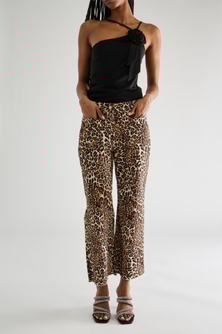 Pantalon carotte - Beige