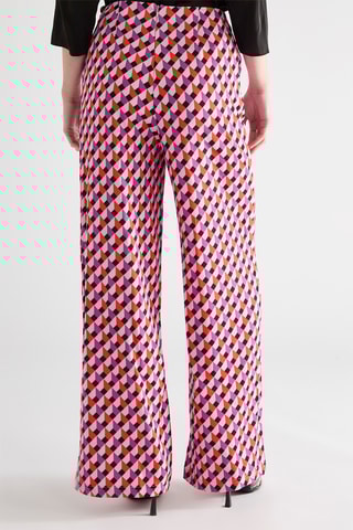 Pantalon wide legs - Fuchsia