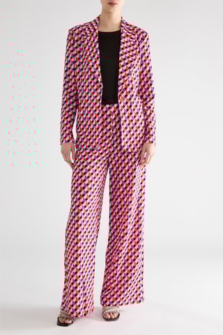 Pantalon wide legs - Fuchsia