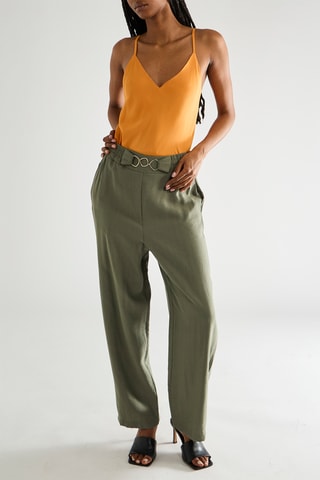 Pantalon carotte - Vert