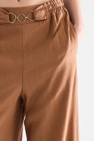 Pantalon carotte - Marron