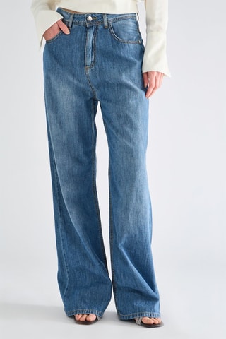 Jean wide legs - Bleu