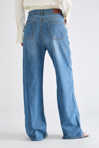 Jean wide legs - Bleu