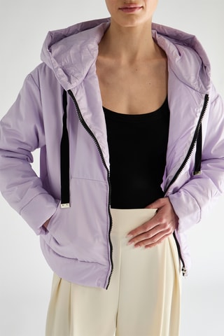 Veste à capuche - Violet