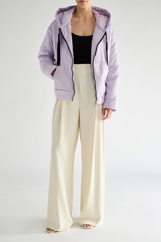 Veste à capuche - Violet