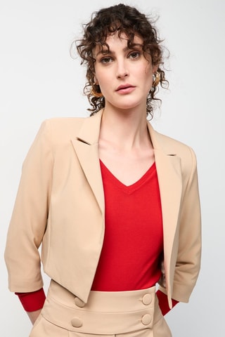 Veste courte - Beige