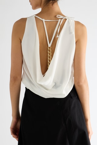 Top  - Blanc