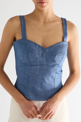 Top - Bleu