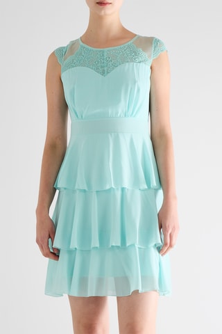 Robe volantée - Vert d'eau