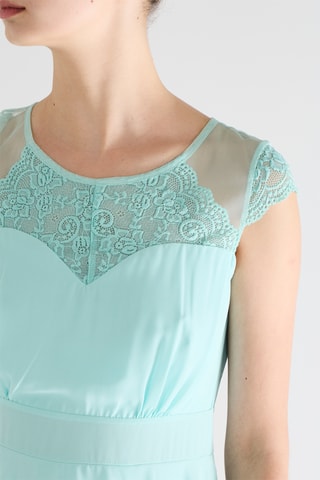 Robe volantée - Vert d'eau