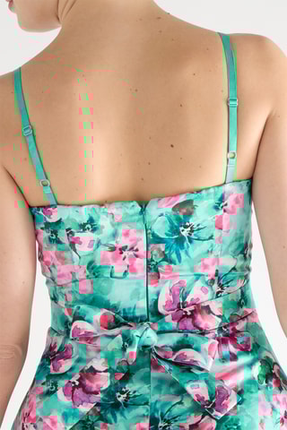 Robe patineuse - Vert