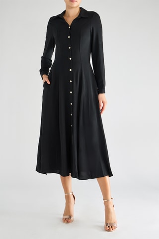 Robe chemise - Noir