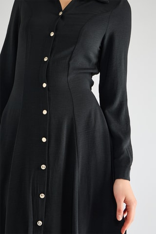Robe chemise - Noir