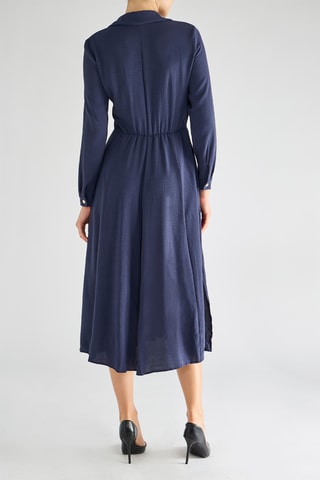 Robe chemise - Bleu