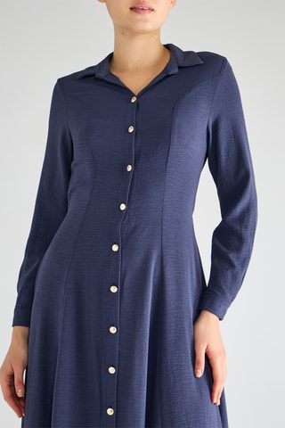 Robe chemise - Bleu