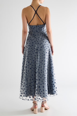 Robe longue - Bleu marine