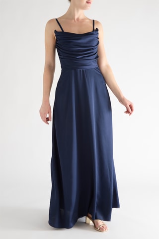 Robe longue - Bleu