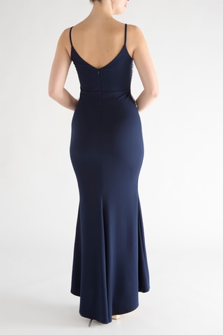 Robe longue - Bleu