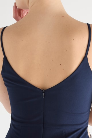 Robe longue - Bleu