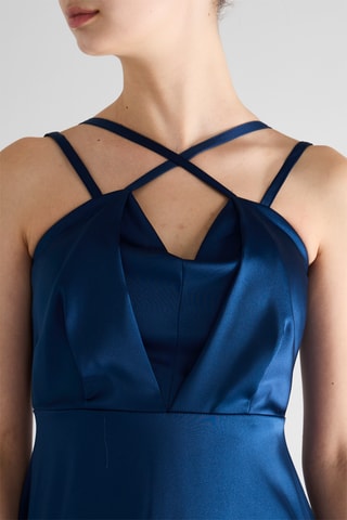 Robe longue - Bleu marine