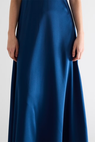 Robe longue - Bleu marine