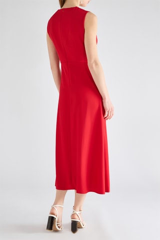 Robe midi - Rouge