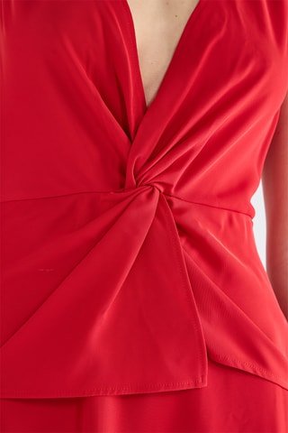 Robe midi - Rouge
