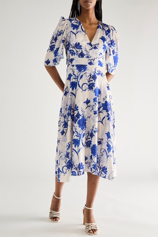 Robe portefeuille - Blanc