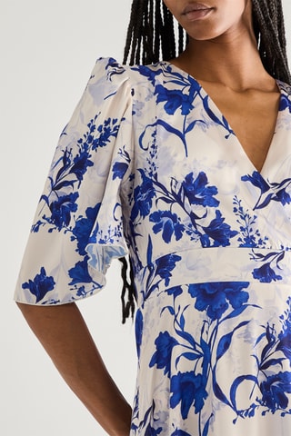 Robe portefeuille - Blanc