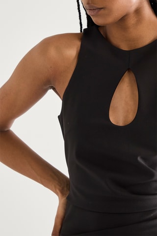 Robe fourreau - Noir