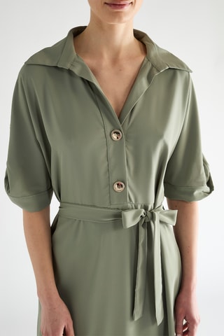 Robe droite - Vert