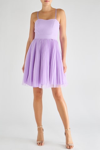 Robe plissée - Violet