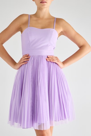 Robe plissée - Violet