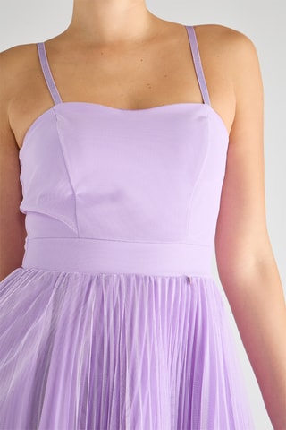 Robe plissée - Violet