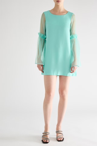 Robe droite - Vert d'eau
