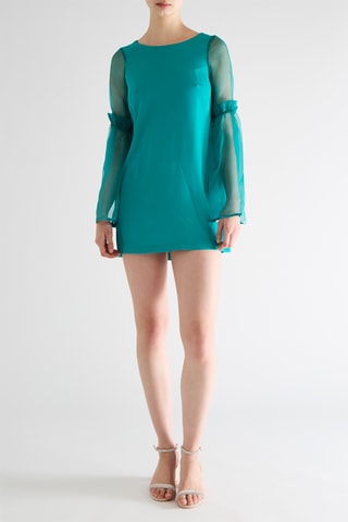 Robe droite - Vert