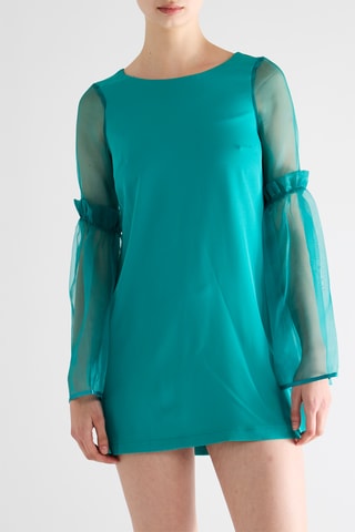 Robe droite - Vert