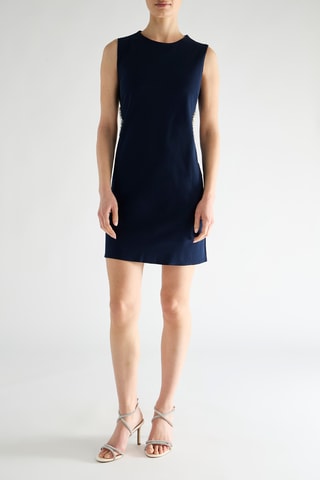 Robe droite - Bleu marine