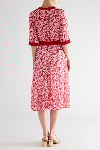 Robe midi - Rouge