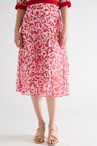 Robe midi - Rouge
