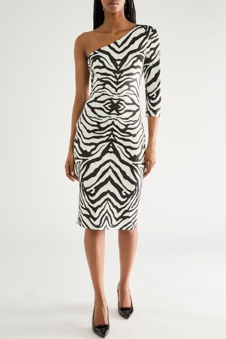 Robe asymétrique - Noir