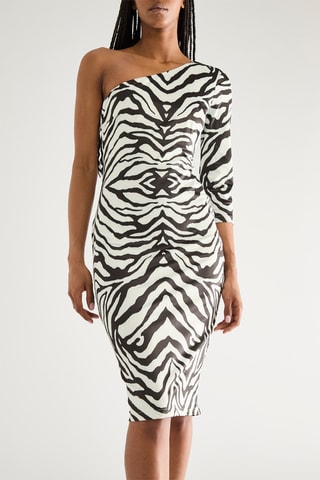 Robe asymétrique - Noir