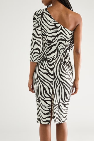 Robe asymétrique - Noir