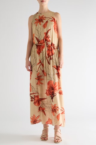 Robe longue - Beige