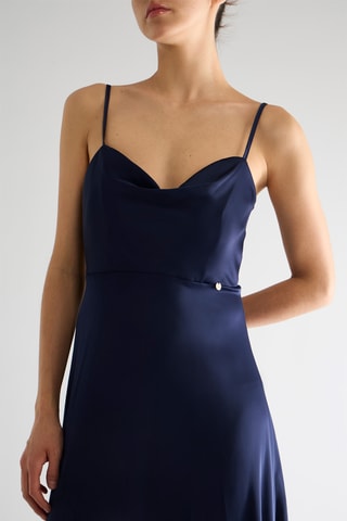 Robe longue - Bleu marine